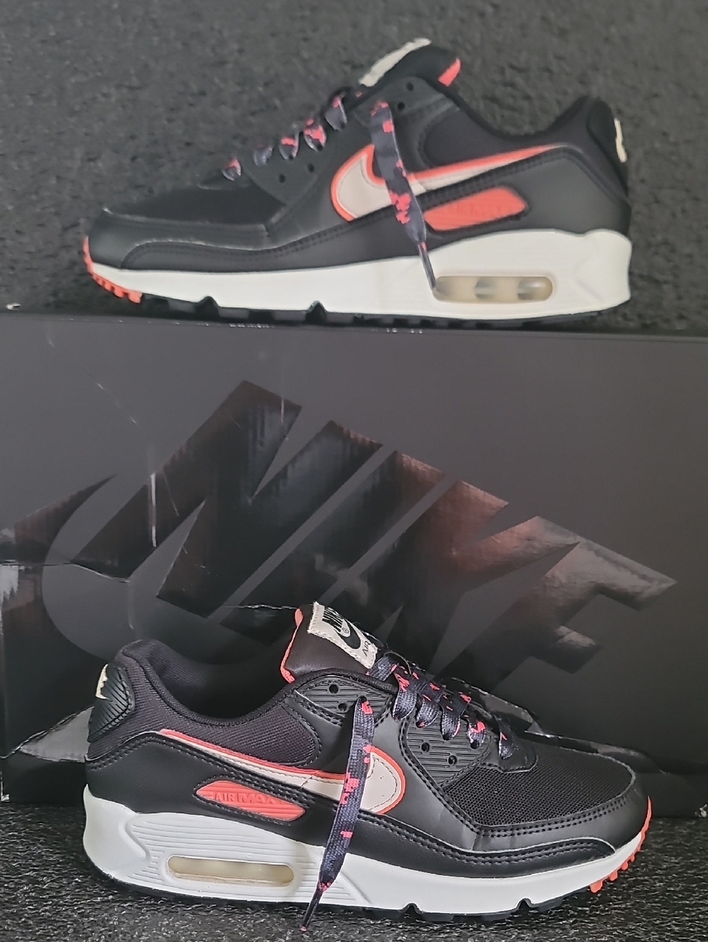 Nike Air Max 90 "Light Soft Pink/Black" Wmns 7 Fast Shipping